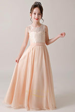 A-line/Princess Chiffon & Lace Flower Girl Dresses