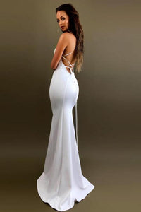 Sexy White Long Bridesmaid Dresses