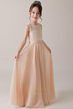 A-line/Princess Chiffon & Lace Flower Girl Dresses