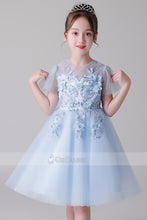 Short Sleeves Flower Girl Dresses
