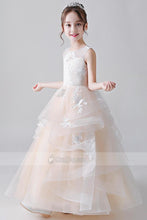 Ball Gown Flower Girl Dresses with Layers