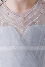 Elegant Long Flower Girl Dresses with Belt