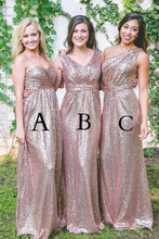 Dazzling Sequined Bridesmaid Dress