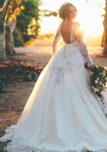 Gorgeous Bateau Zipper Natural Ball Gown Wedding Dresses