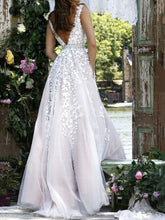 Fashionable Sleeveless Floor-length Zipper Tulle Prom Dresses