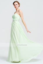 OKdress Strapless Sweetheart Floor-length Prom Dress