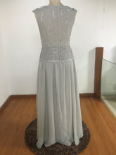 Sleeveless Lace Chiffon Mother of the Bride Dresses with Beading