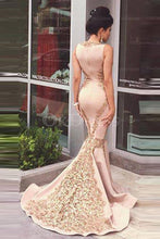 Pink Simply Sleeveless Sweep/Brush Train Prom Dresses