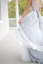 Illusion A-line/Princess Illusion Bodice Sleeveless Wedding Dresses