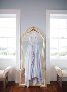 Illusion A-line/Princess Illusion Bodice Sleeveless Wedding Dresses