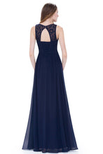 A-Line/Princess Chiffon Floor-Length Evening Dresses