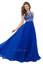 Royal Blue 2019 Outstanding Beaded  Prom Dresses