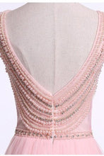 Pink Fantastic Beading Cap Sleeves A-line Floor-length Bridesmaid Dresses