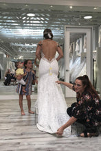 Trumpet/Mermaid Spaghetti Straps  Lace Wedding Dresses