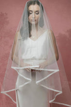 Two Layers Lace Edge Bridal Veils