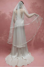 Two Layers Lace Edge Bridal Veils
