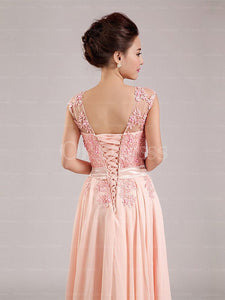 Superb A-line/Princess Chiffon Long/Floor-length Prom Dresses