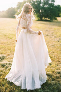 Lace Long Sleeves Wedding Dresses