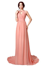 Best Sleeveless Jewel Chiffon Evening Dresses
