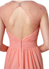 Best Sleeveless Jewel Chiffon Evening Dresses