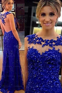 Polished Zipper Up at Side Scoop Sleeveless Floor-length Prom Dresses