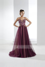 Marvelous Tulle Sleeveless Sweetheart Spaghetti Straps Prom Dresses