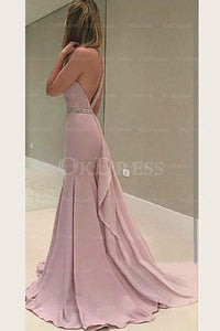 Enchanting Zipper Square Neckline Natural Chiffon Prom Dresses