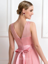 Spring Elegant A-line Floor Length Bridesmaid Dresses