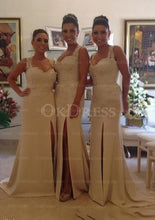 Bravo Sweetheart Sheath/Column Natural Satin Bridesmaid Dresses