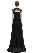 OKdress Chiffon Long Black Formal Prom Dress
